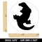 Komodo Dragon Solid Self-Inking Rubber Stamp for Stamping Crafting Planners